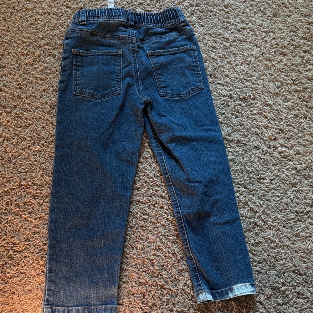 Garanimals Dark Blue Kids Jeans with Drawstring​​ - Picture 3 of 4